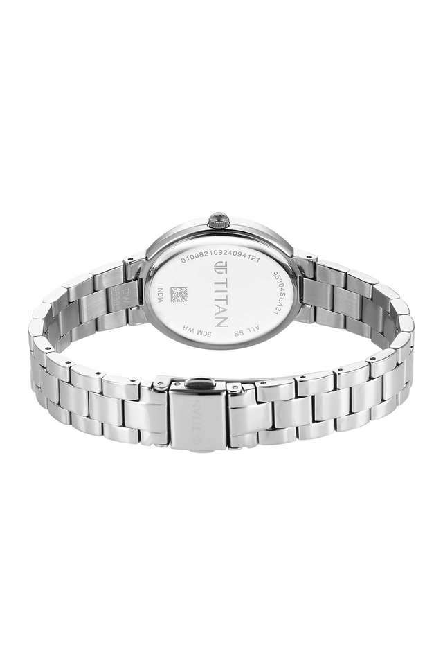 Purple-Metro-38.20-x-7.55-x-27.50-mm-Silver-Dial-Stainless-Steel-Analogue-Watch-For-Women---95304SM01