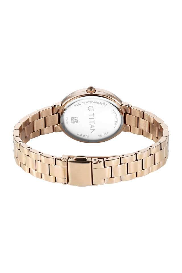 Purple-Metro-38.20-x-7.55-x-27.50-mm-Orange-Dial-Stainless-Steel-Analogue-Watch-For-Women---95304WM01