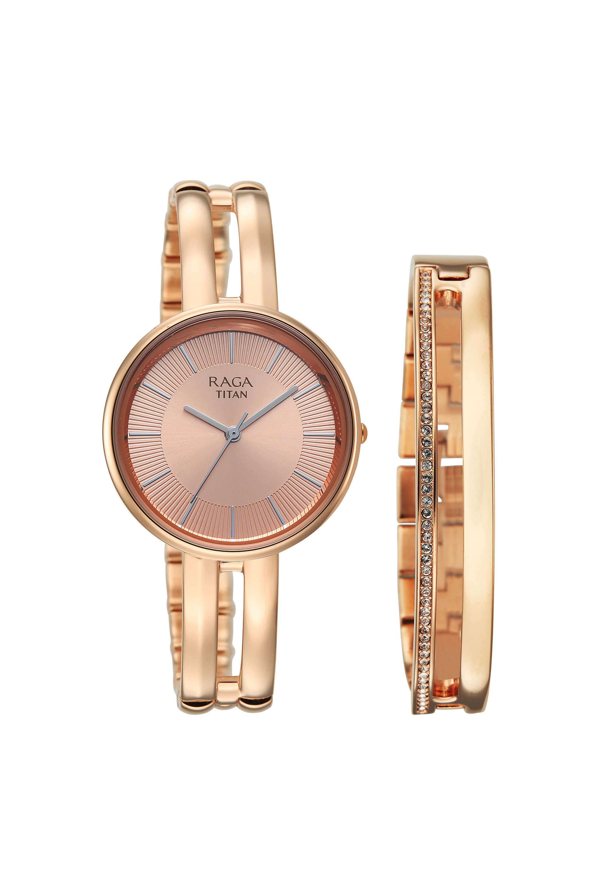 RAGA-CONTEMPORE-Phase-II-32-x-6.85-x-32-mm-Rose-Gold-Dial-Metal-Analogue-Watch-For-Women---95310WM02F