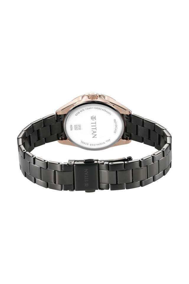 Purple-Glamour-Phase-II-39x8.65x33-mm-Stainless-Steel-Green-Dial-Analogue-Wrist-Watch-for-Women---95315KM02