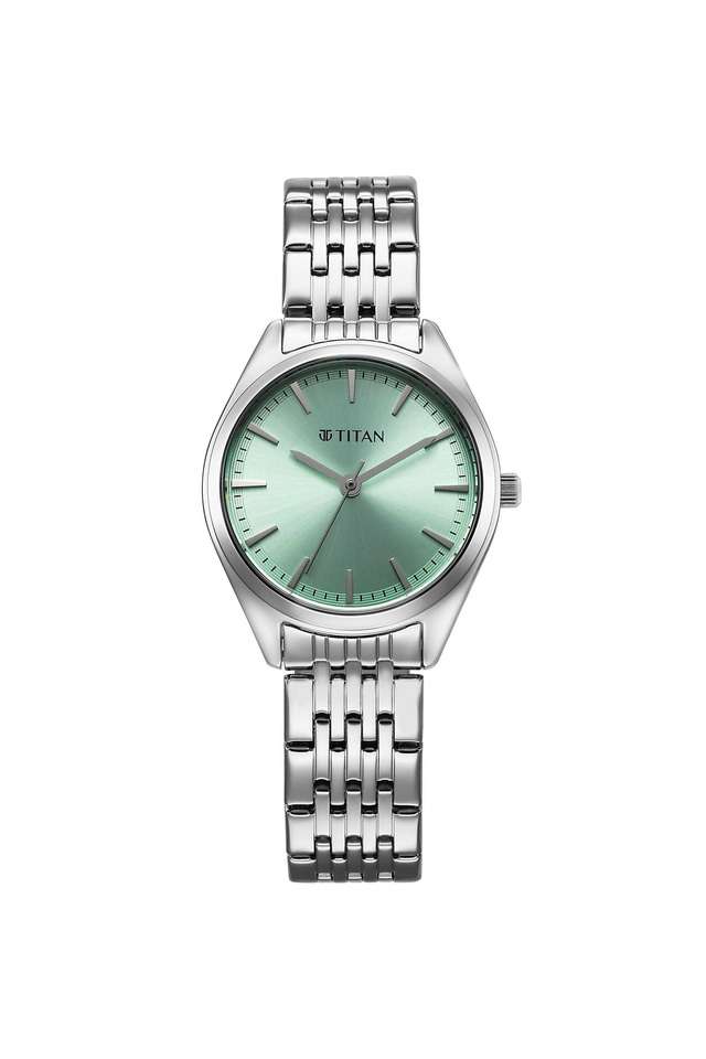 Workmode-Phase-I-37.50-x-7.15-x-28.50-mm-Green-Dial-Stainless-Steel-Analogue-Watch-For-Women---95322SM01