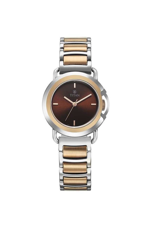 Workmode-Phase-I-37.93-x-7.10-x-32-mm-Brown-Dial-Stainless-Steel-Analogue-Watch-For-Women---95324KM01