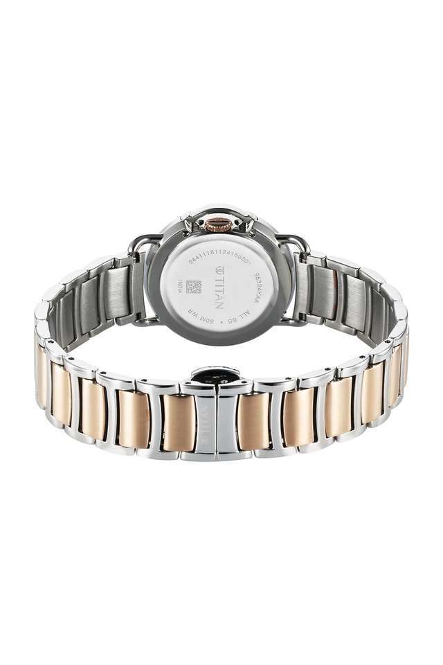 Workmode-Phase-I-37.93-x-7.10-x-32-mm-Brown-Dial-Stainless-Steel-Analogue-Watch-For-Women---95324KM01