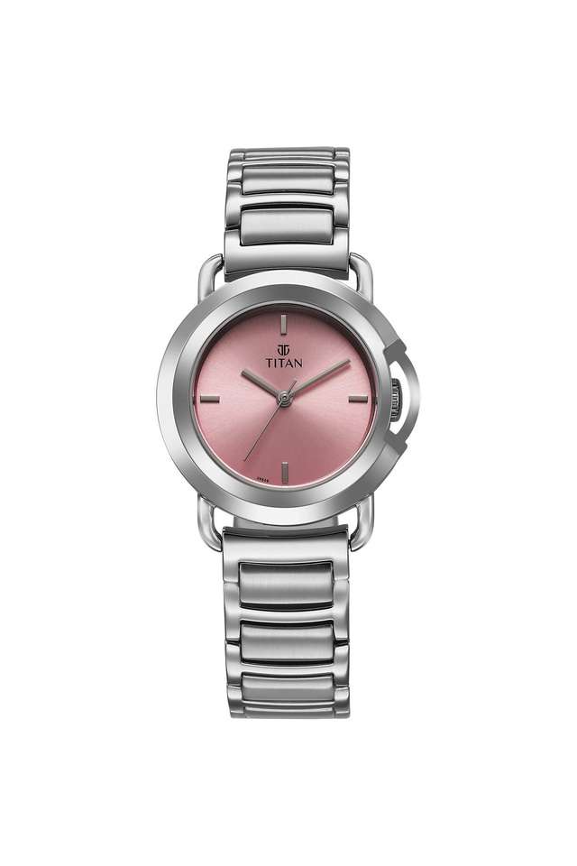 Workmode-Phase-I-37.93-x-7.10-x-32-mm-Pink-Dial-Stainless-Steel-Analogue-Watch-For-Women---95324SM01