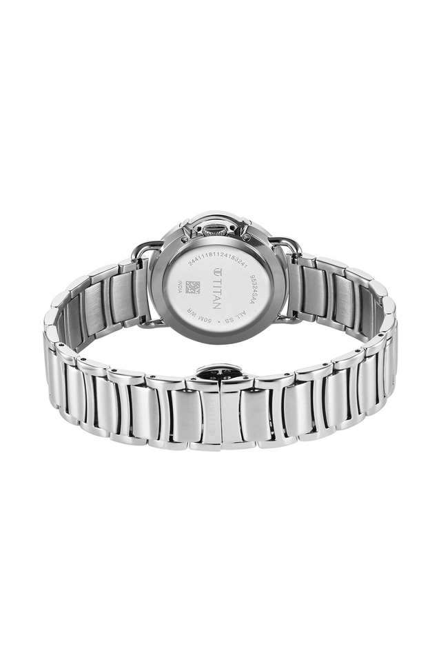 Workmode-Phase-I-37.93-x-7.10-x-32-mm-Pink-Dial-Stainless-Steel-Analogue-Watch-For-Women---95324SM01