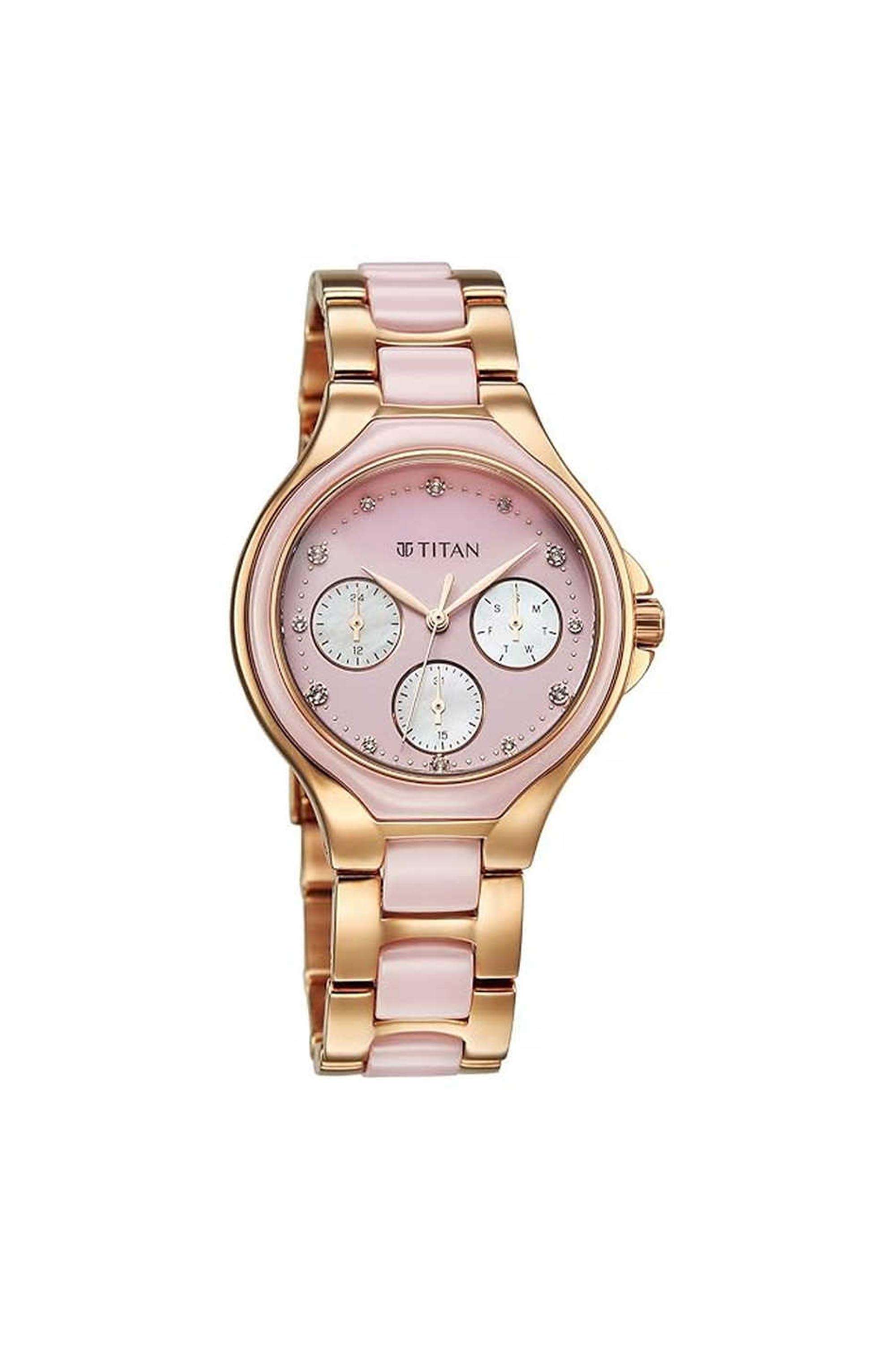 Glamour-Phase-III-40x7.25x33-mm-Mother-of-Pearl-Dial-Leather-Analogue-Watch-For-Women---95325KD01