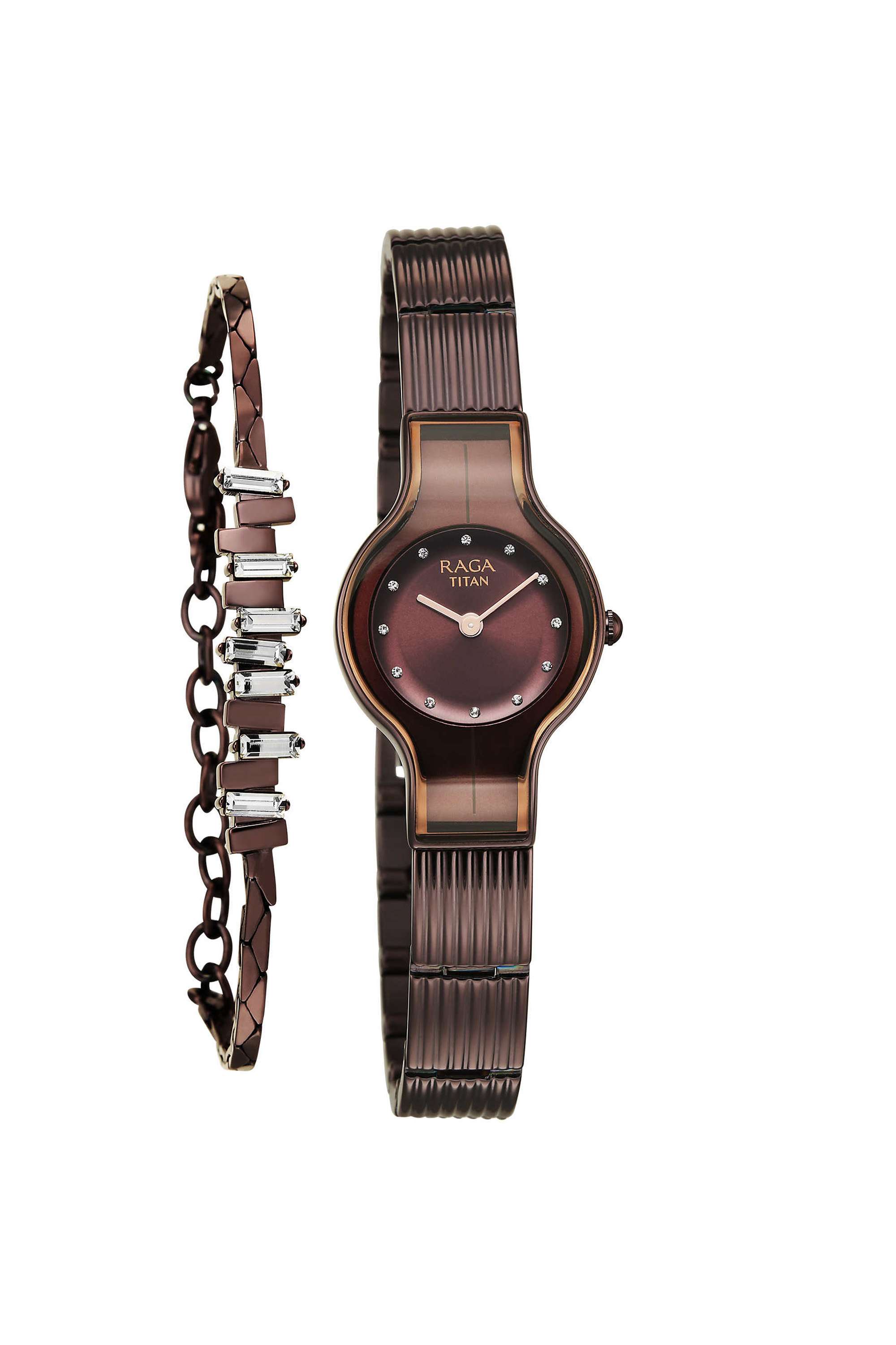 Raga-Glimmers-37x7.40x30-mm-Brown-Brass-Analogue-Watch-For-Women---95328QM01F