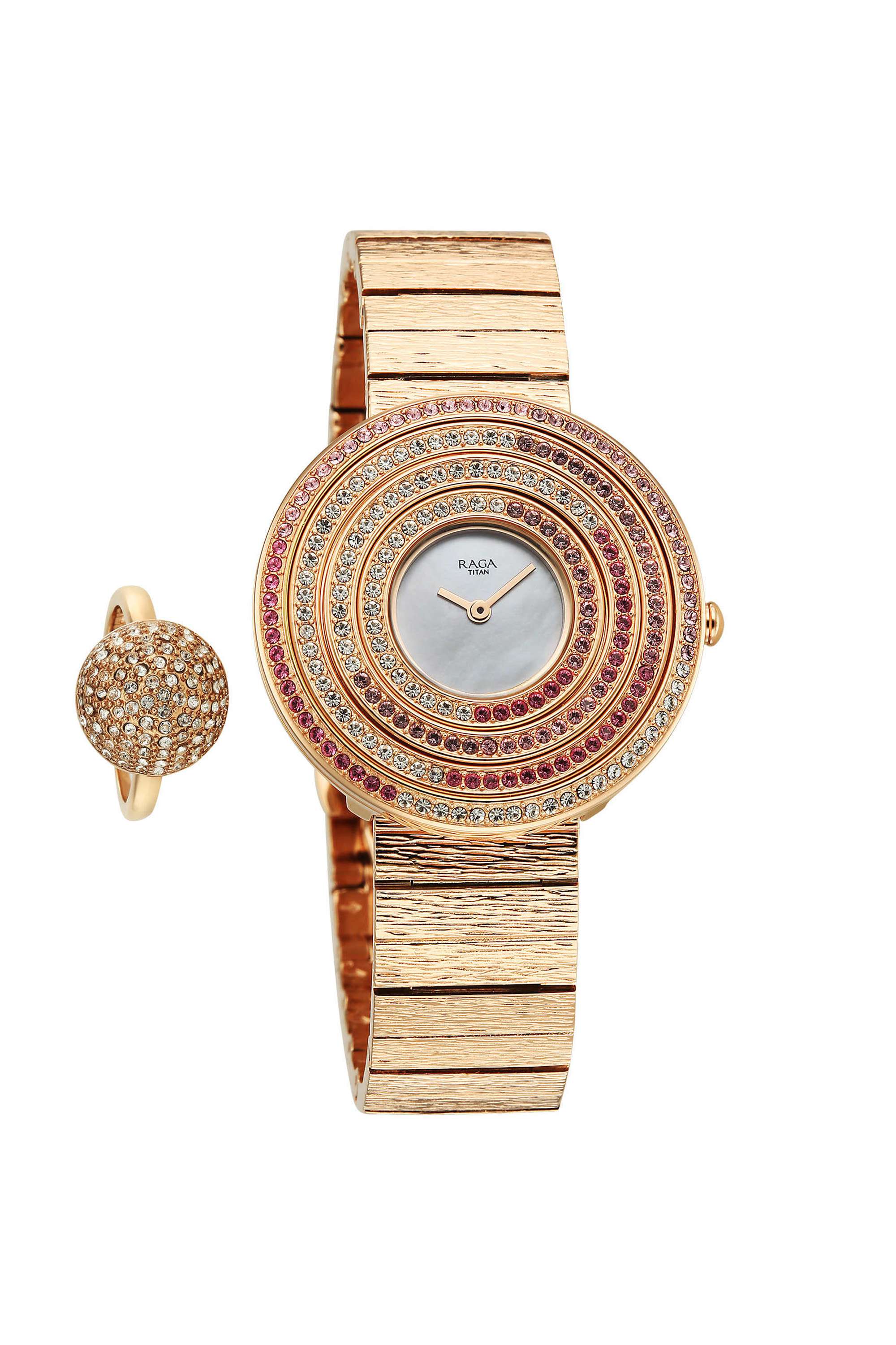 Raga-Glimmers-30x10.15x30-mm-Mother-of-Pearl-Brass-Analogue-Watch-For-Women---95344WM01F