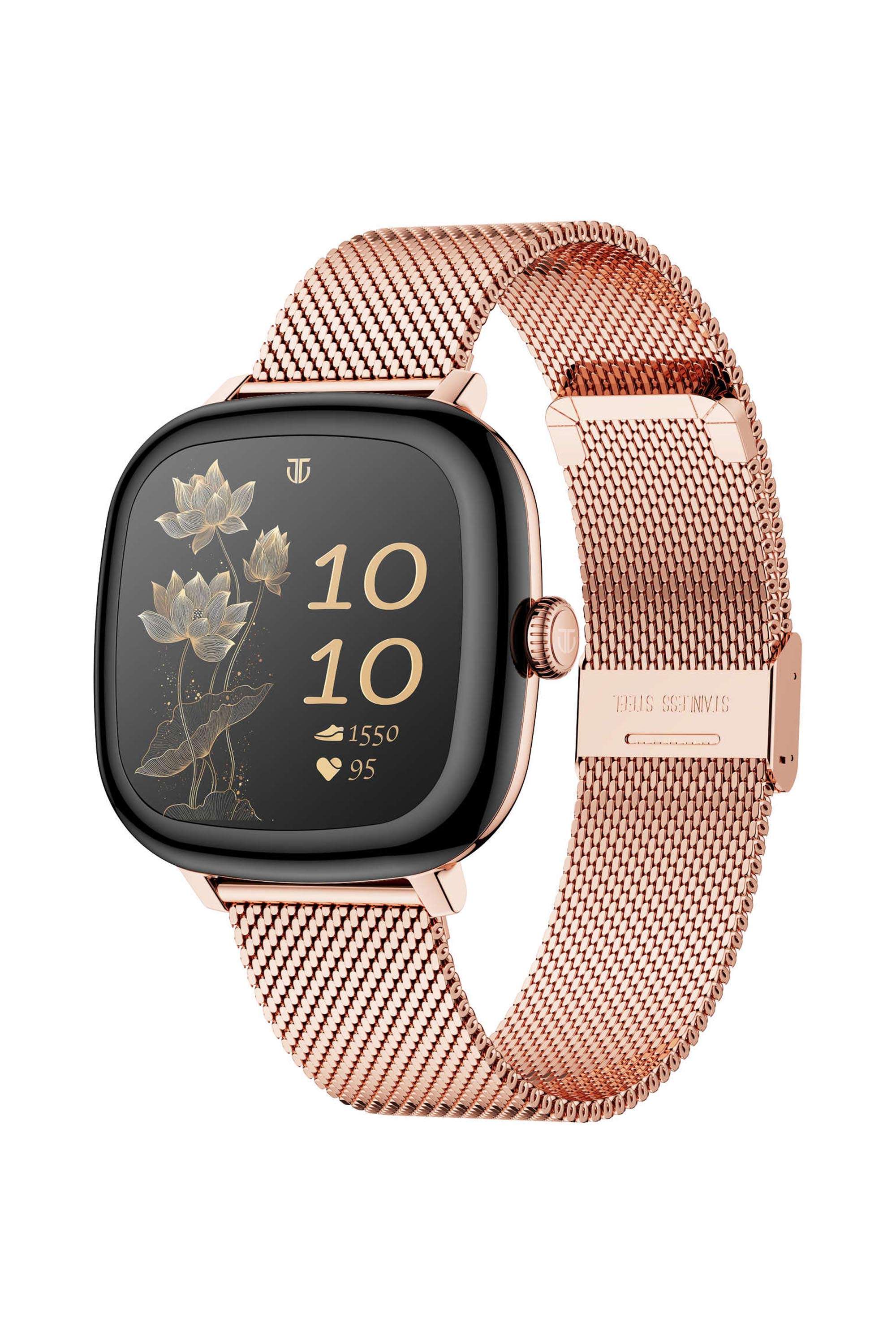 Smart-AiRA-38-x-10-x-38-mm-Multicolour-Dial-Stainless-Steel-Smartwatch-Watch-For-Women---95416KM01K
