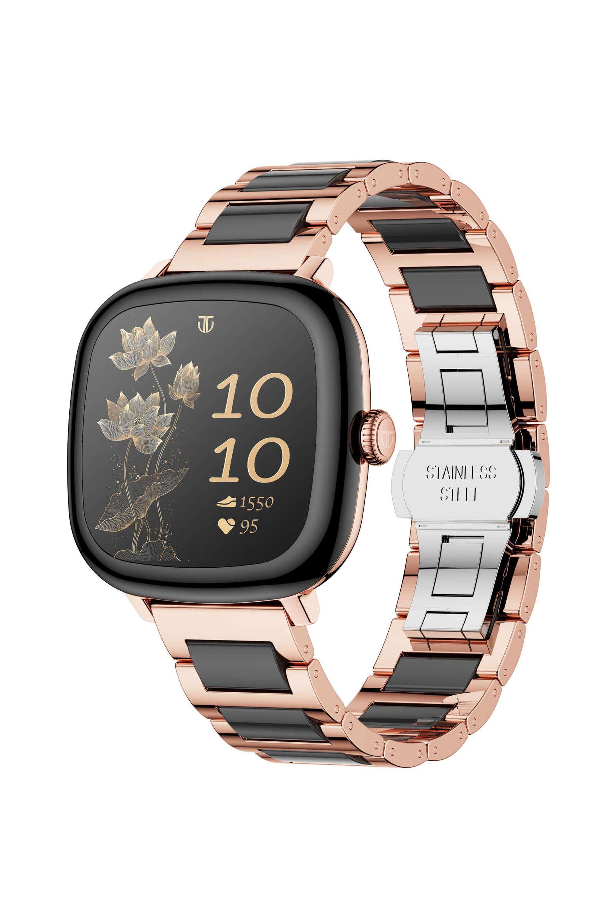 Smart-AiRA-38-x-10-x-38-mm-Multicolour-Dial-Stainless-Steel-Smartwatch-Watch-For-Women---95416KM02K