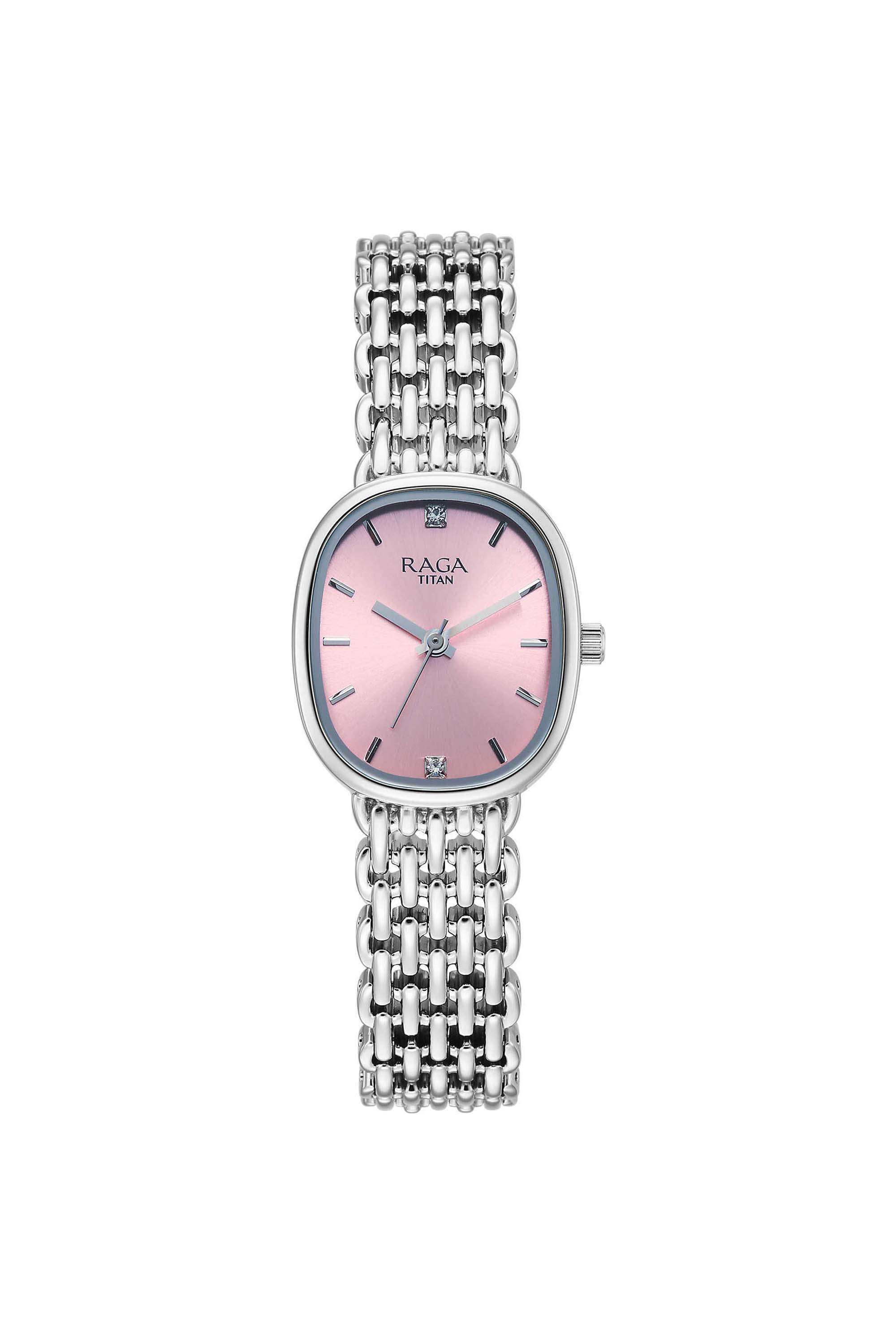 Raga-Spotlight-38.7-x-7.2-x-24-mm-Pink-Dial-Brass-Analogue-Watch-For-Women---95430SM01