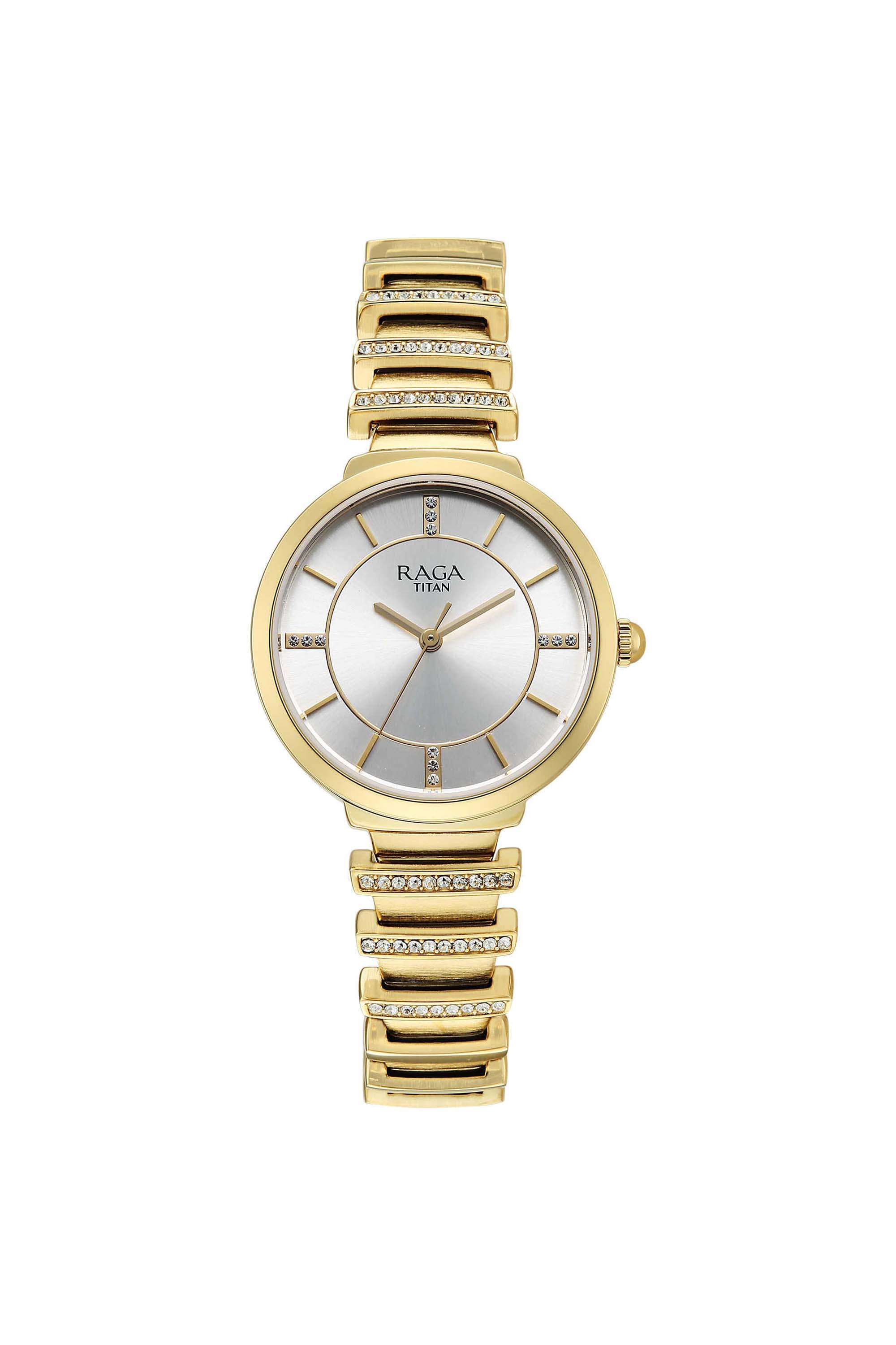 Raga-Spotlight-37.7-x-7.15-x-30-mm-Silver-Dial-Brass-Analogue-Watch-For-Women---95431YM01