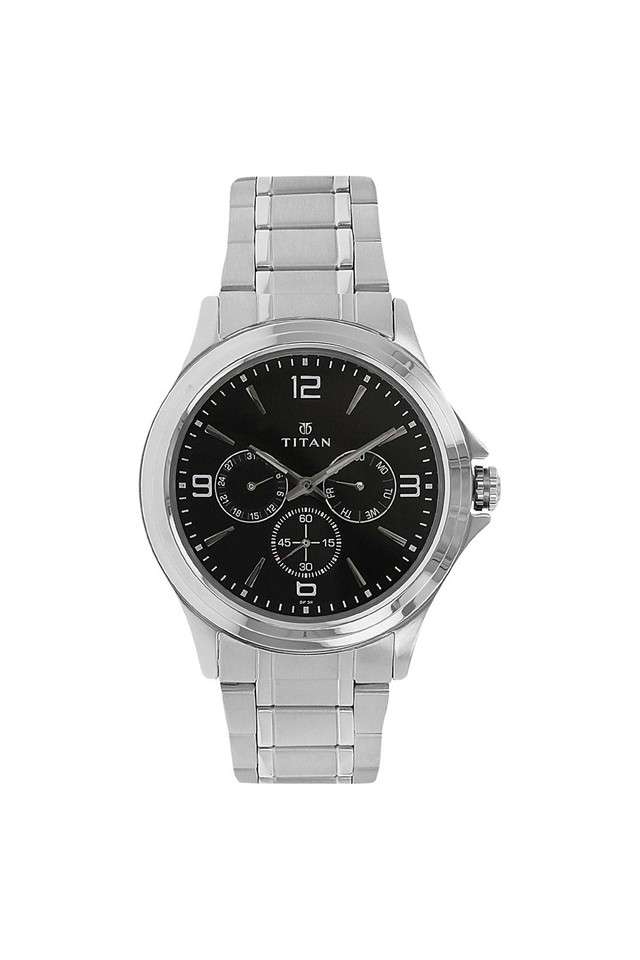 Buy Titan NoColour Mens Analogue Metallic Watch - NK1698SM01