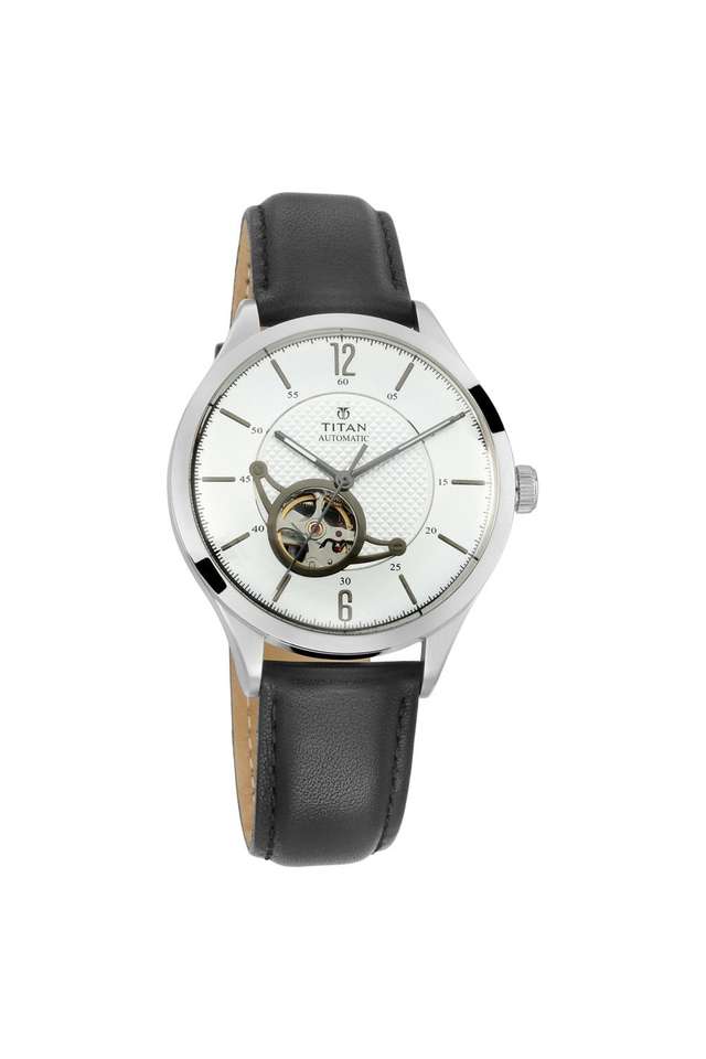 Mens-White-Dial-Automatic-Watch---90111SL01