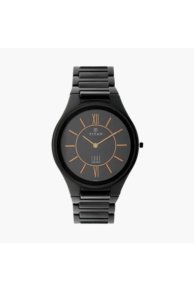 Mens-47-x-4.20-x-40.50-mm-Black-Dial-Ceramic-Analog-Watch---NP1696NC01