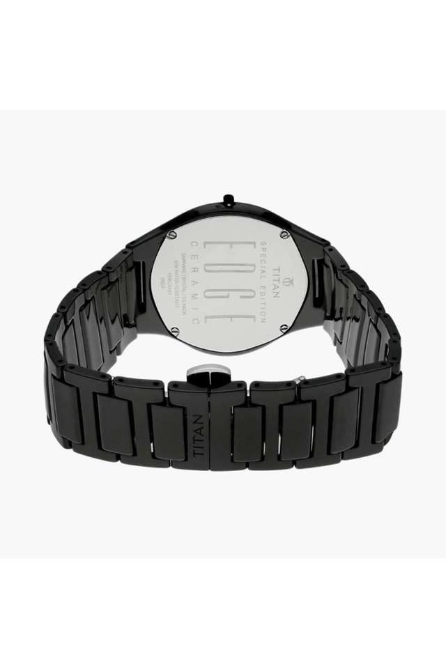 Mens-47-x-4.20-x-40.50-mm-Black-Dial-Ceramic-Analog-Watch---NP1696NC01