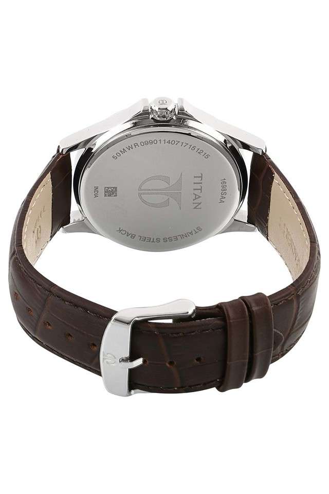 Mens-Analogue-Leather-Watch---NK1698SL01
