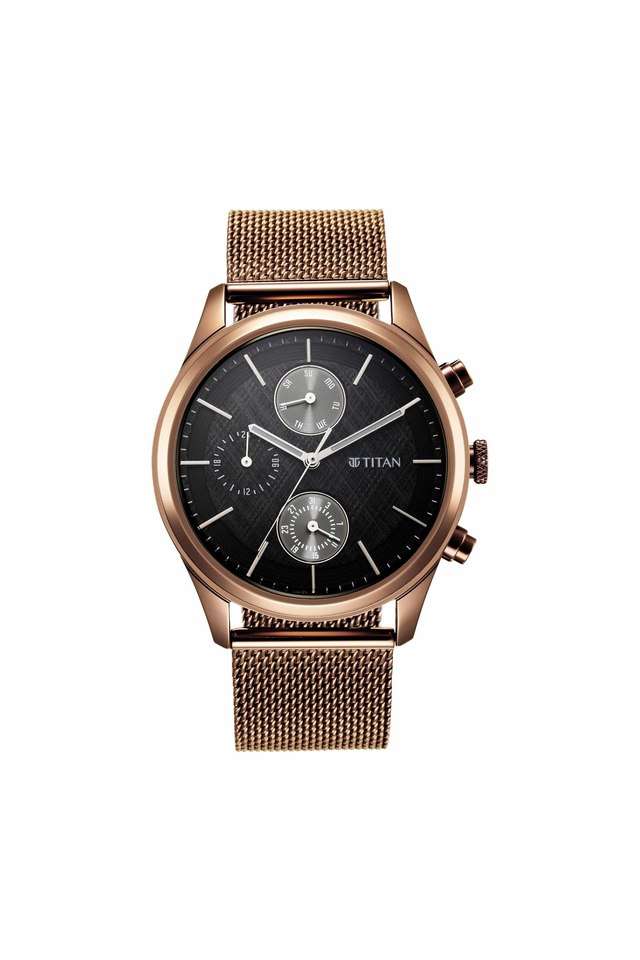 Mens-49.2-x-42-mm-NEO-Splash-Black-Dial-Stainless-Steel-Analogue-Watch