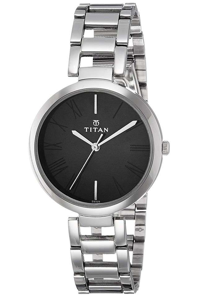 Womens-Analogue-Metallic-with-Stainless-Steel-Watch