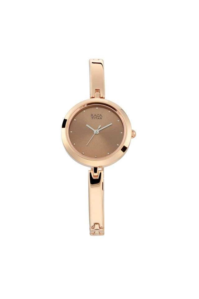 Womens-Brown-Dial-Metallic-Analogue-Watch---2606WM05