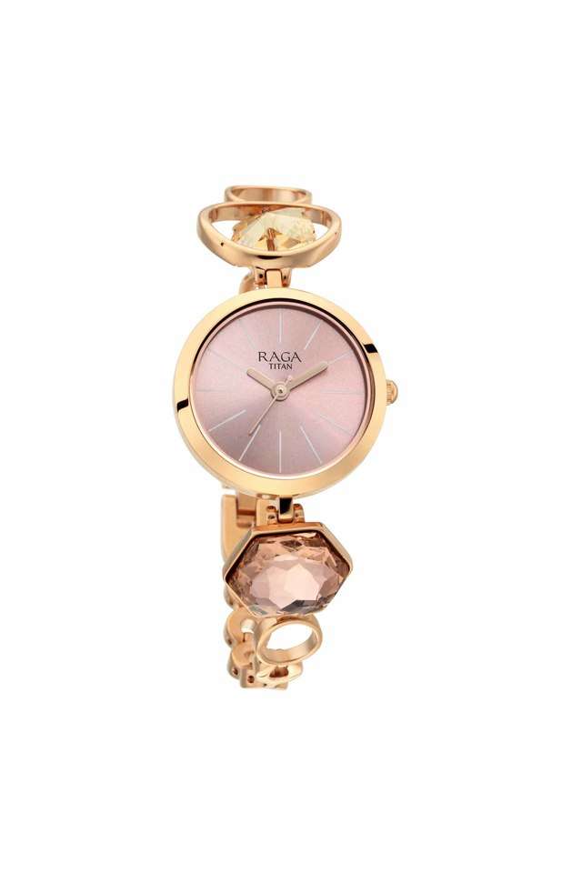 Womens-Moments-of-Joy-Rose-Gold-Dial-Brass-Analogue-Watch---2606WM09