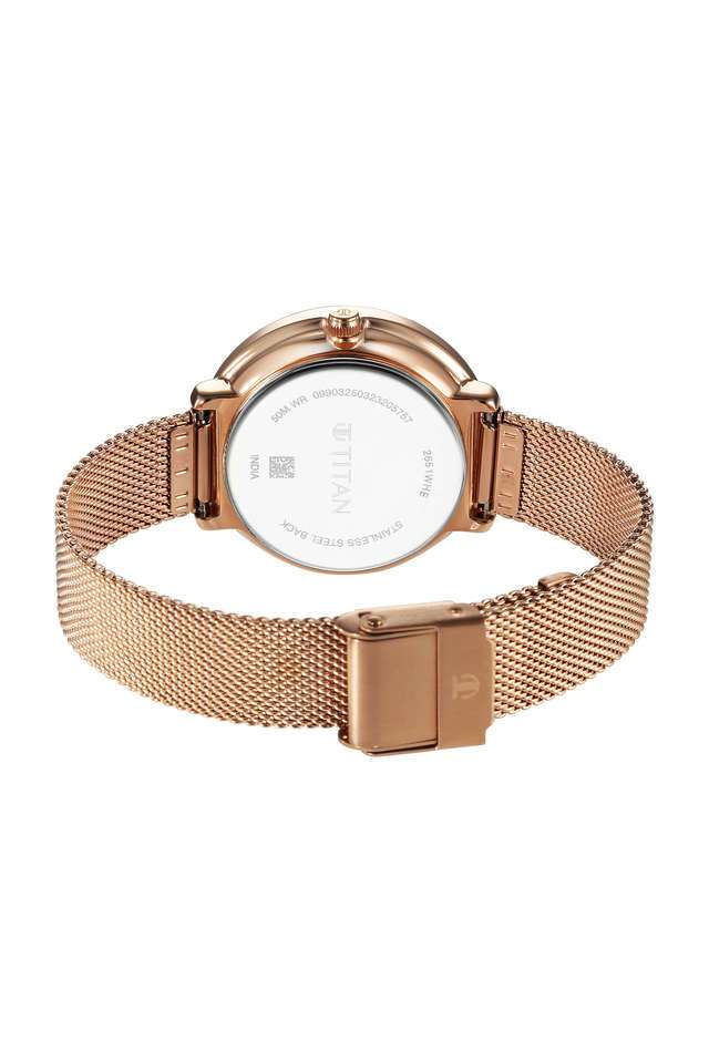 Buy Titan NoColour Neo Trends 36 MM MOP Stainless Steel Analog