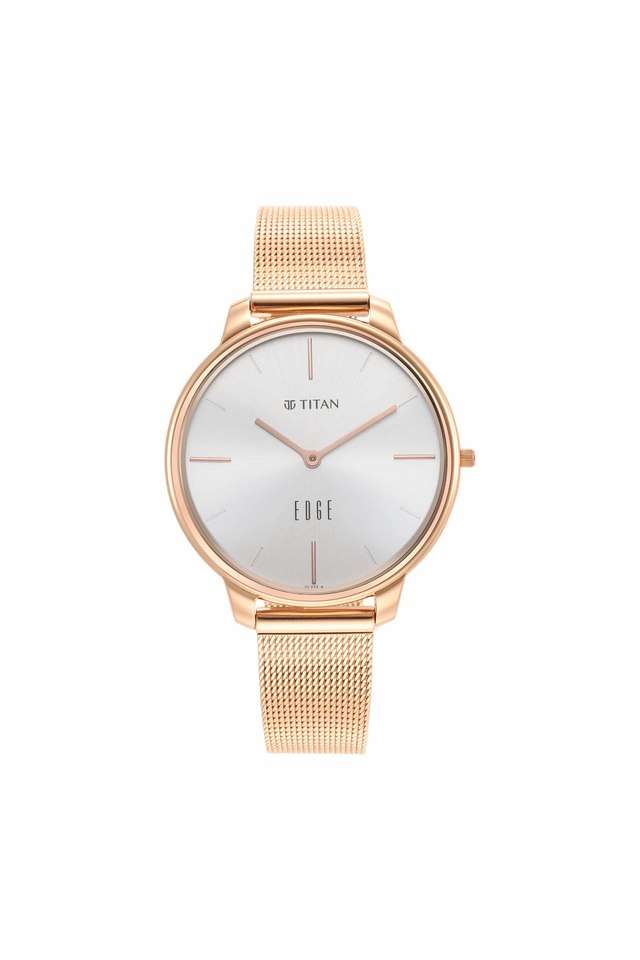 Womens-34.5-mm-Edge-White-Dial-Stainless-Steel-Analogue-Watch