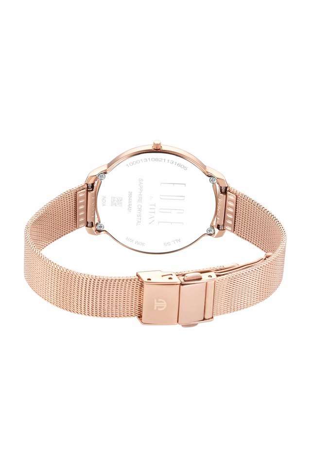 Womens-34.5-mm-Edge-White-Dial-Stainless-Steel-Analogue-Watch