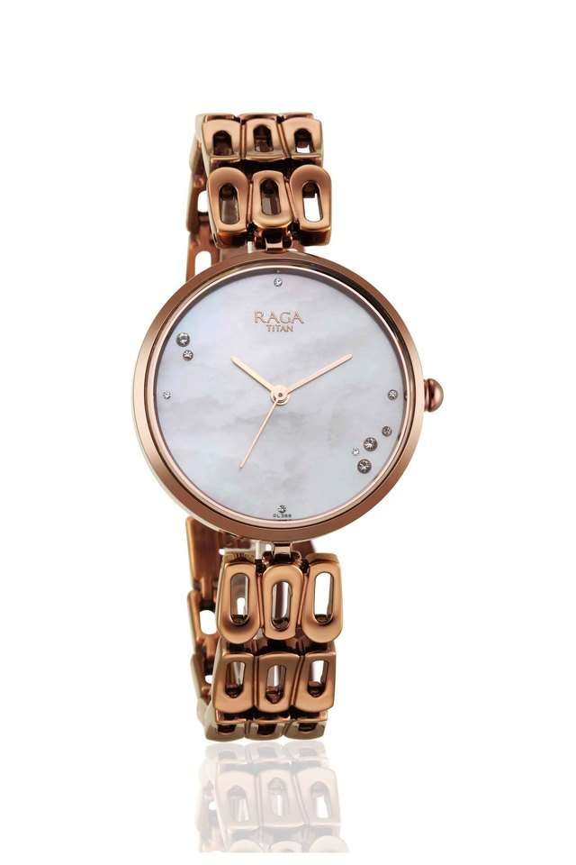 Womens-32-mm-Raga-Chic-Mother-of-Pearl-Dial-Brass-Analogue-Watch---2659QM01