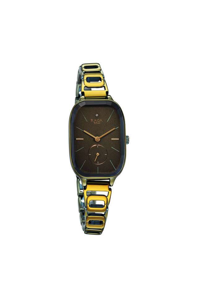 Raga-Chic-Viva++-40.40-x-7.10-x-25-mm-Green-Dial-Brass-Analog-Watch-For-Women---2687QM01