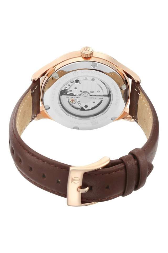 Mens-Automatics-Blue-Dial-Leather-Analog-Watch---NP90111WL01