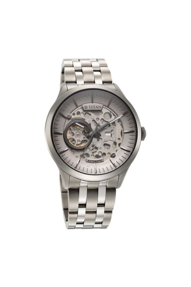 Mens-48.50-x-13-x-43-mm-Metal-Mechanical-II-Anthracite-Dial-Titanium-Analog-Watch---90140TM01