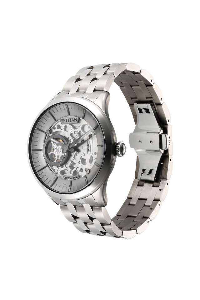 Mens-48.50-x-13-x-43-mm-Metal-Mechanical-II-Anthracite-Dial-Titanium-Analog-Watch---90140TM01