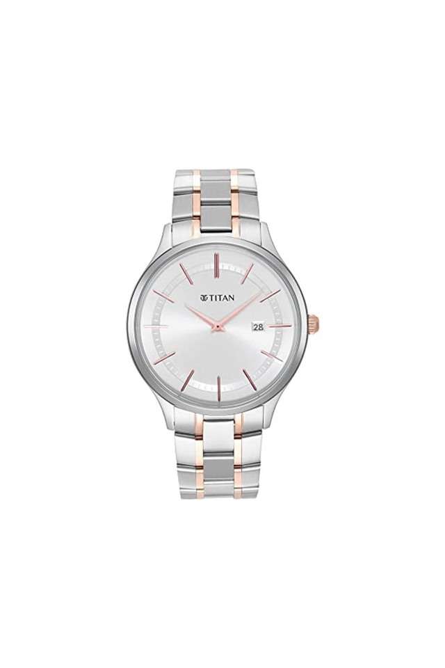 Mens-40-x-6.27-x-40-mm-Silver-White-Dial-Stainless-Steel-Analog-Watch---90142KM01
