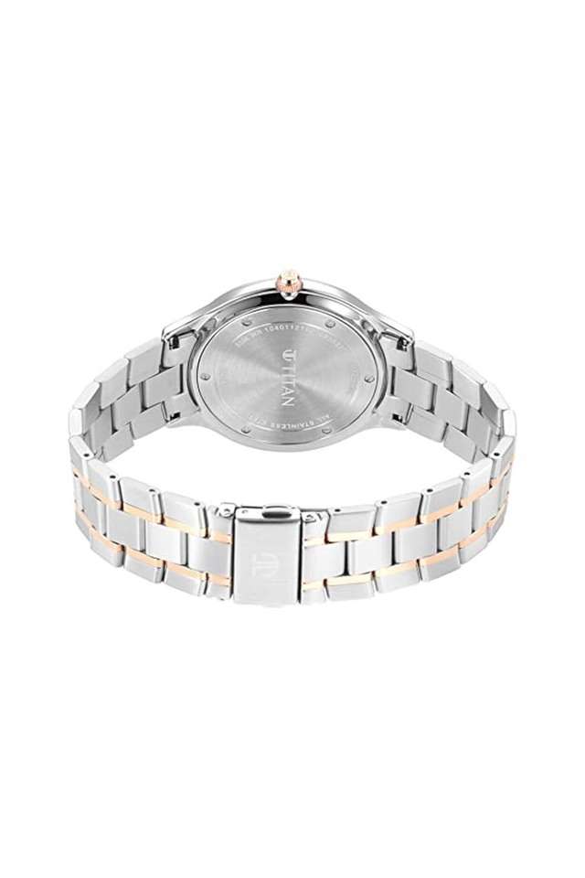 Mens-40-x-6.27-x-40-mm-Silver-White-Dial-Stainless-Steel-Analog-Watch---90142KM01