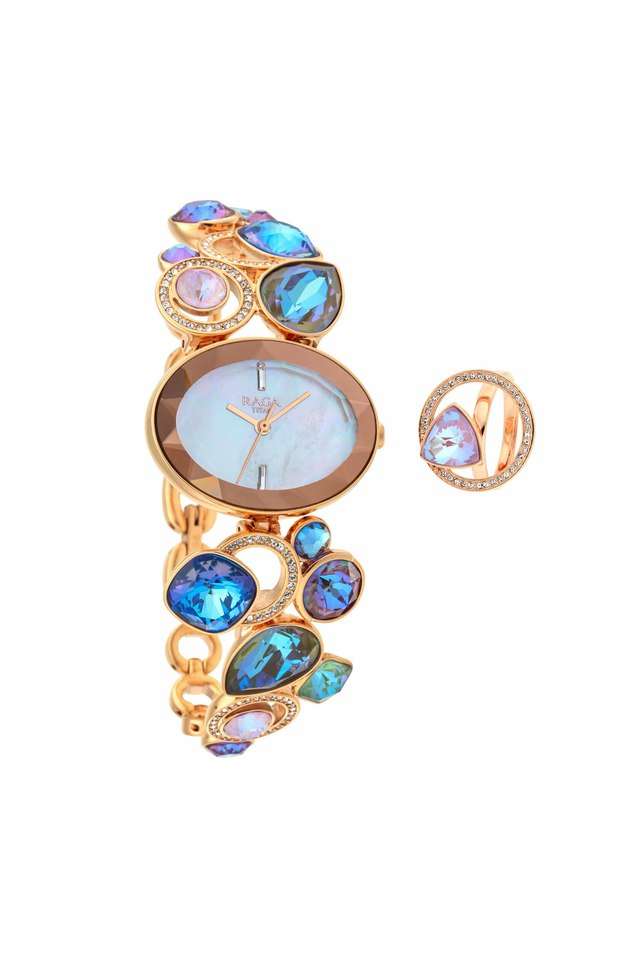 Womens-Moments-of-Joy-Mother-of-Pearl-Dial-Brass-Analogue-Watch---95126WM01F