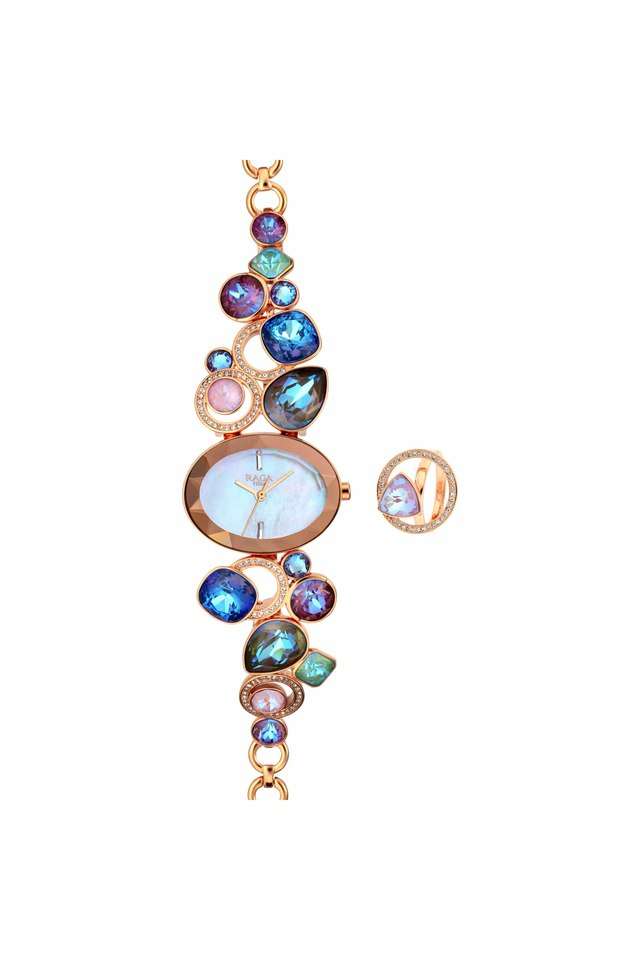 Womens-Moments-of-Joy-Mother-of-Pearl-Dial-Brass-Analogue-Watch---95126WM01F