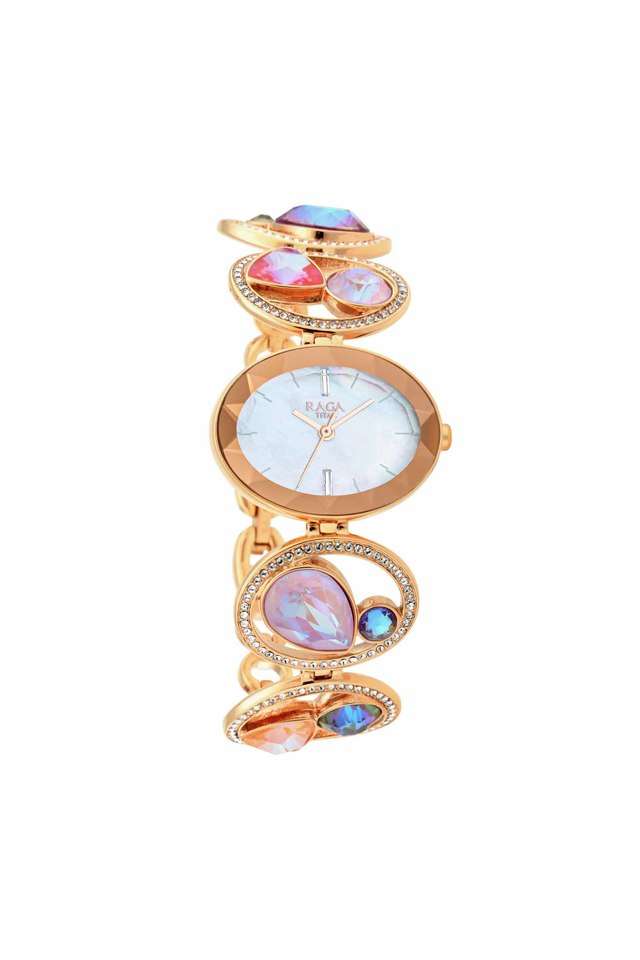 Womens-Moments-of-Joy-Mother-of-Pearl-Dial-Brass-Analogue-Watch---95127WM01F