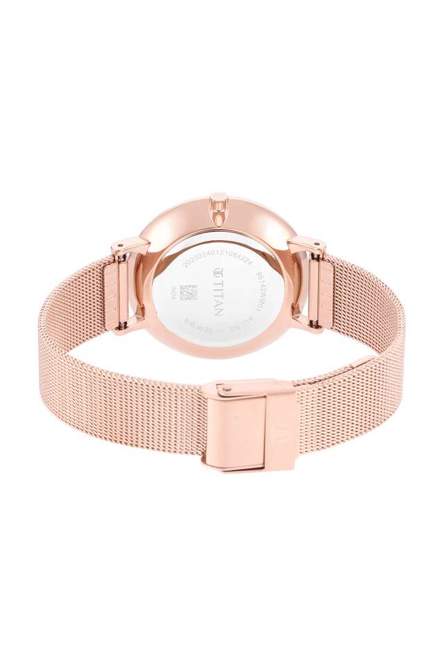 Womens-35-mm-Titan-Ladies-Slimline-II-Silver-white-Dial-Metal-Analogue-Watch---95142WM01