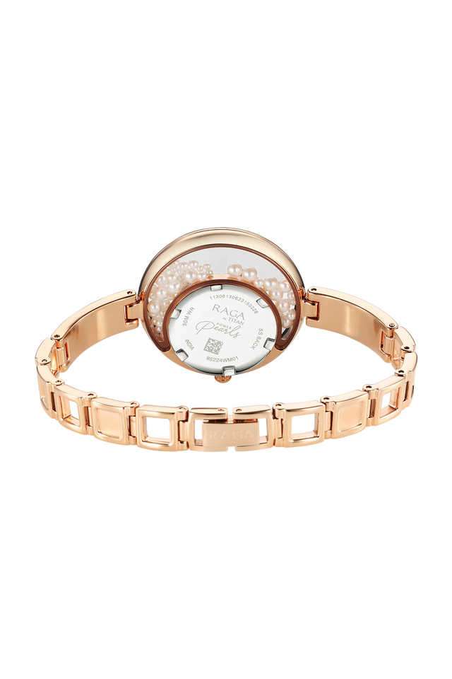 Raga-Power-Pearls-33.5-x-6.5-x-33.5-mm-White-Dial-Analog-Watch-For-Women---95224WM01F