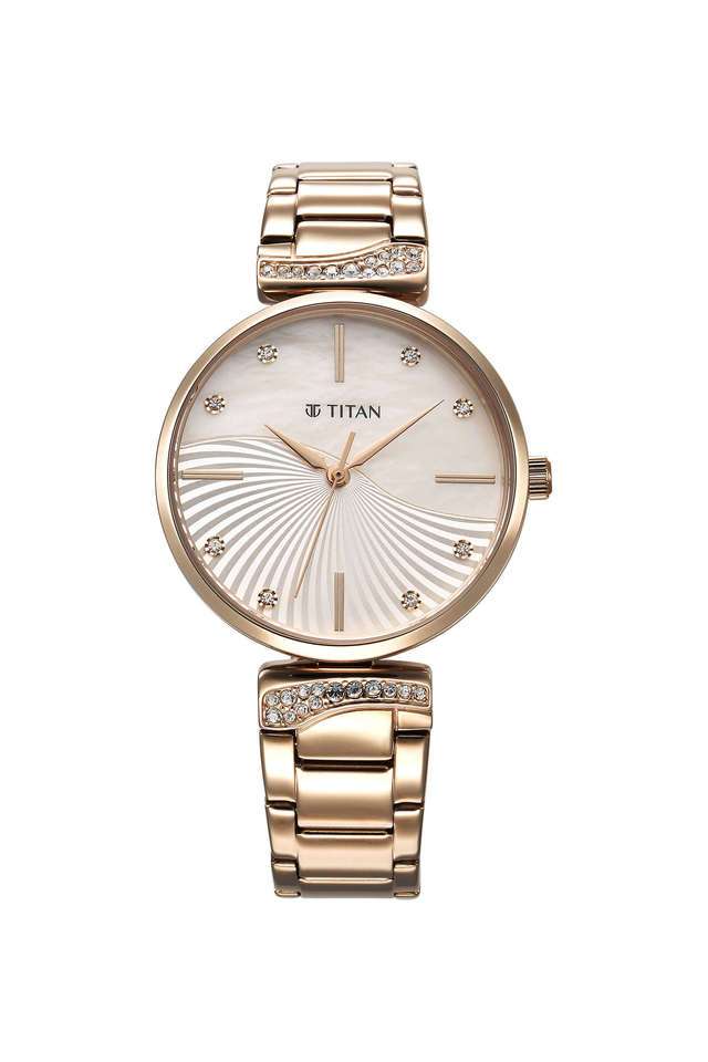 Purple-Style-Up-39.70-x-7.77-x-34-mm-MOP-Dial-Stainless-Steel-Analog-Watch-For-Women---95237WM02