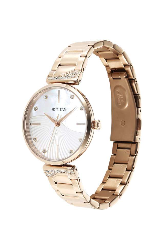 Purple-Style-Up-39.70-x-7.77-x-34-mm-MOP-Dial-Stainless-Steel-Analog-Watch-For-Women---95237WM02