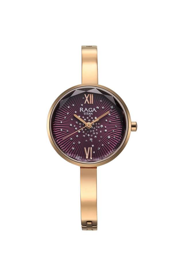 Raga-Showstopper-30-mm-Purple-Dial-Metal-Analogue-Watch-For-Women---95271WM01