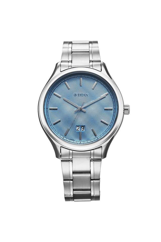 Palette-Of-Time-48.30x8.95x42-mm-Blue-Dial-Stainless-Steel-Analogue-Wrist-Watch-for-Men---10033SM01