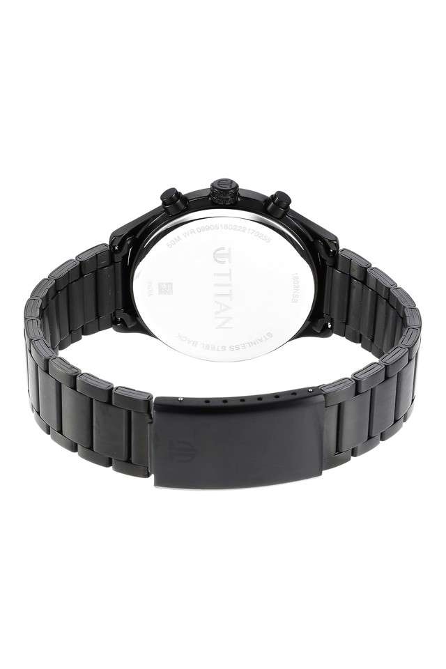 Mens-42-mm-Neo-VI-Phase-II-Black-Dial-Stainless-Steel-Analog-Watch---1803NM01