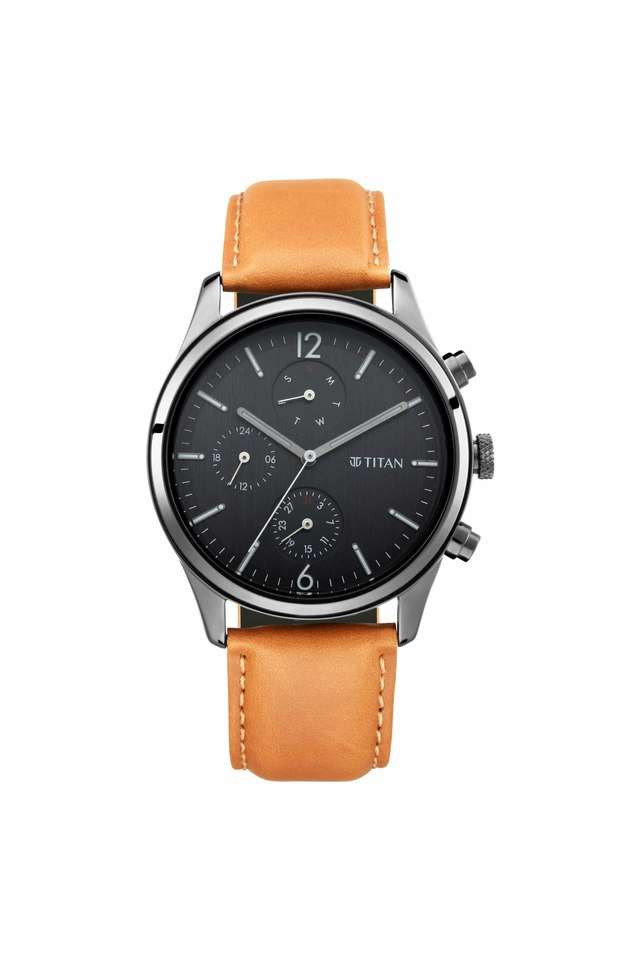 Mens-NEO-V-Phase-I-Tan-Dial-Leather-Watch---1805NL02