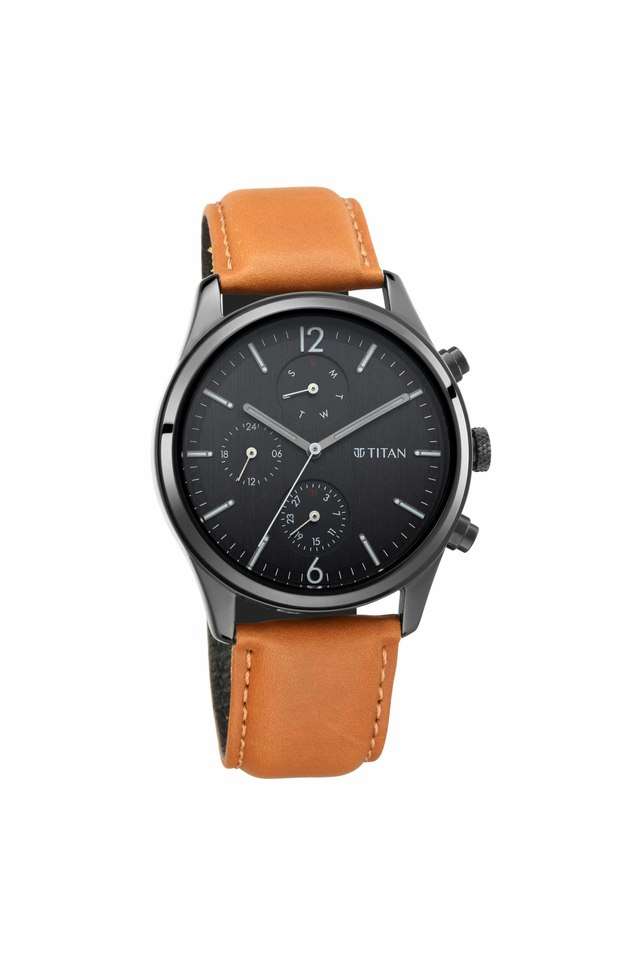 Mens-NEO-V-Phase-I-Tan-Dial-Leather-Watch---1805NL02