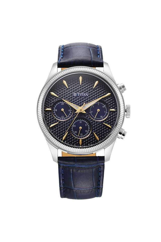 Regalia-Opulent-V-49.2-x-11.05-x-42-mm-Blue-Dial-Leather-Strap-Analogue-Watch-For-Men---1805SL13