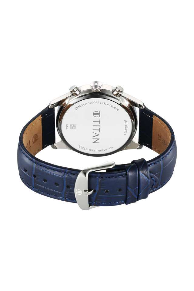 Regalia-Opulent-V-49.2-x-11.05-x-42-mm-Blue-Dial-Leather-Strap-Analogue-Watch-For-Men---1805SL13