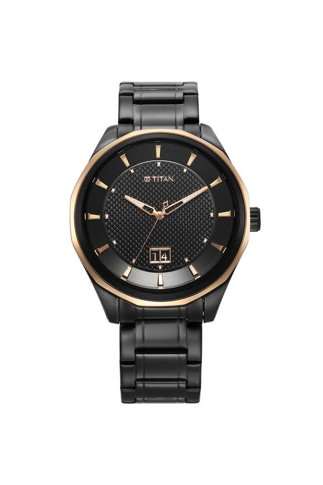 Regalia-Opulent-V-49-x-11-x-42.5-mm-Black-Dial-Stainless-Steel-Strap-Analogue-Watch-For-Men---1829KM04